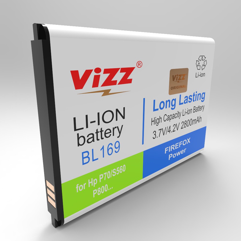 Vizz Baterai Lenovo BL169 P70 Original