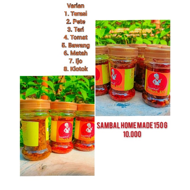 

Sambal home made Uci