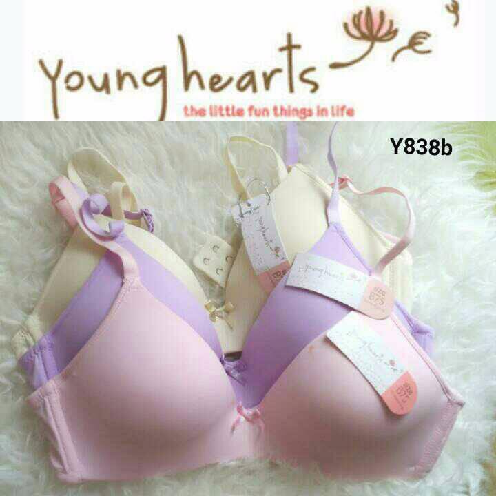 Termurah Bra Younghearts Tanpa Kawat size 34B75B
