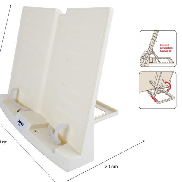 

○ Joyko Book Holder / Sandaran Buku / Penyangga Buku BKHD-1 ►