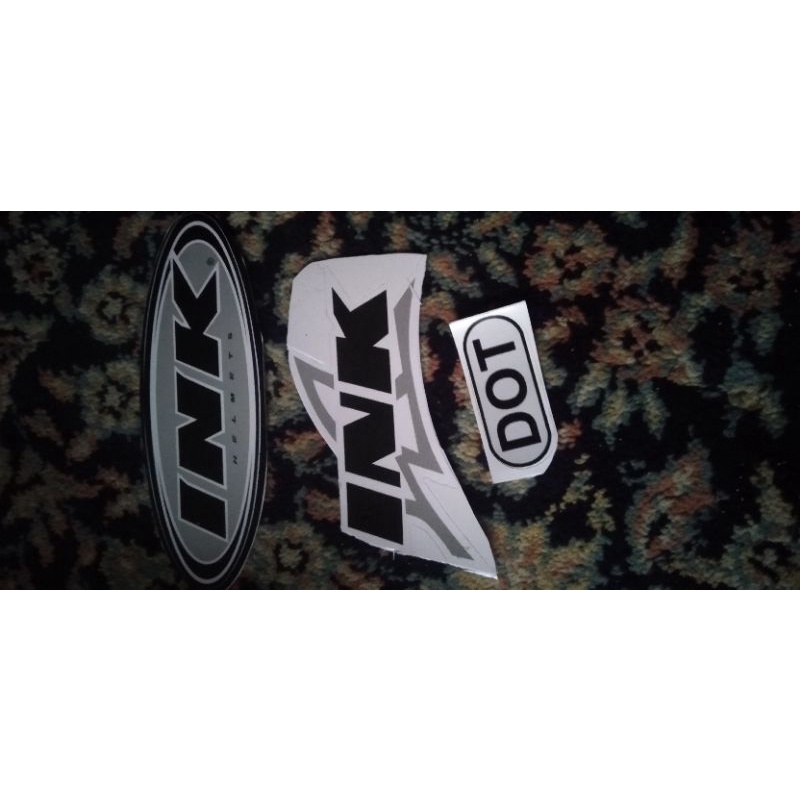 stiker helm ink