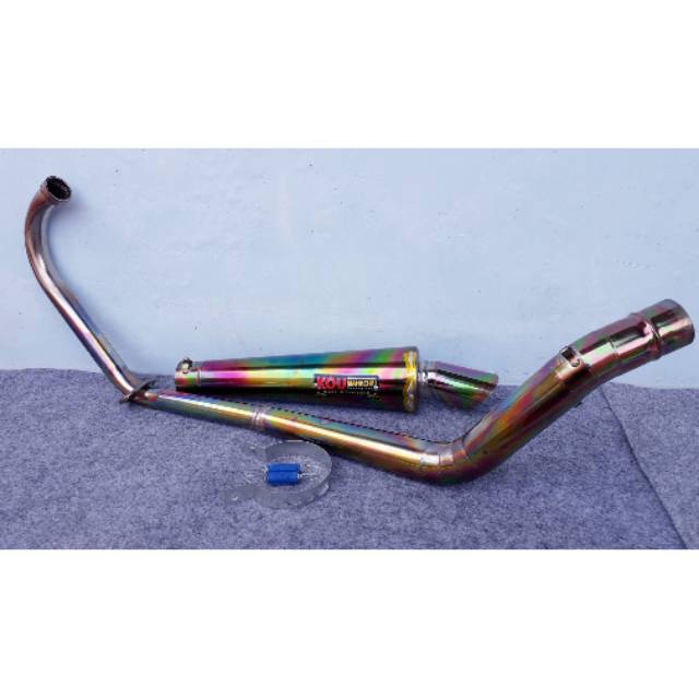 Knalpot Racing Kou Bunglon Kidal/Kiri Jupiter Mx New Jupiter Mx Old