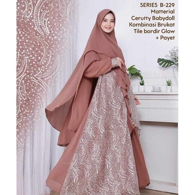 Gamis Syar'i by 3V MOSLEM 229