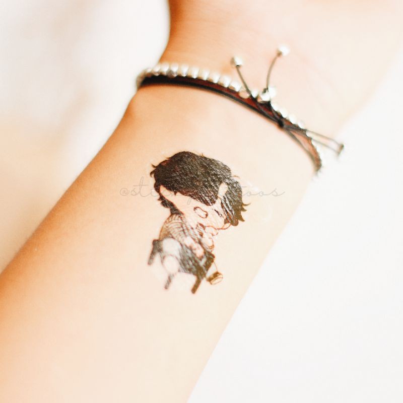 CB1 - STICKY TATTOO TEMPORARY | CUSTOM TATO TEMPORER | BTS CHIBI KPOP