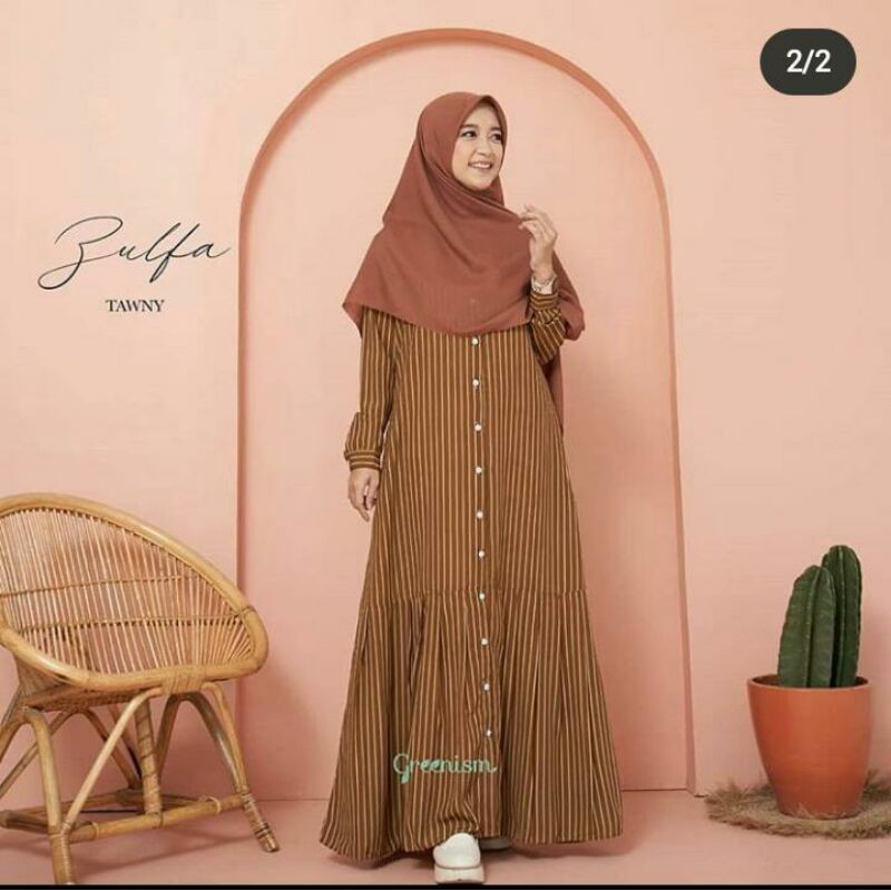 zulfa dress by greenism