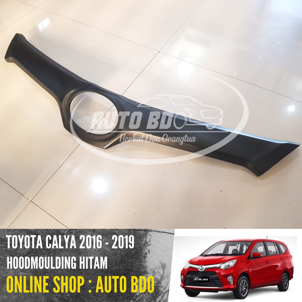 Hood Moulding / HoodMoulding / Cover Grill depan Calya HITAM
