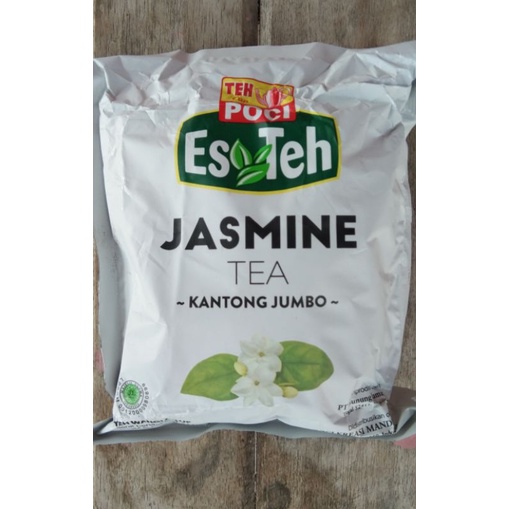 teh poci jasmine (teh celup jumbo) 100gr, isi 4 kantong jumbo