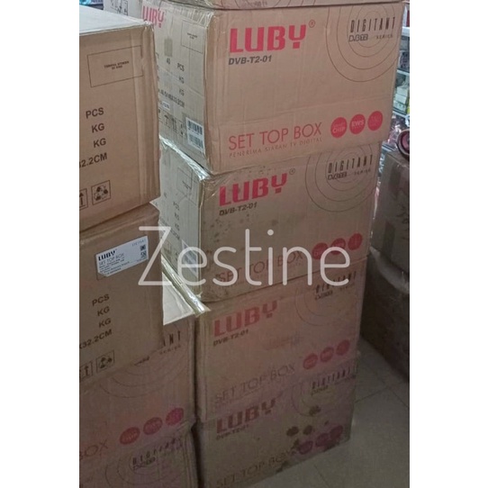 Set Top Box Penerima Siaran TV Digital DVB-T2-01 LUBY