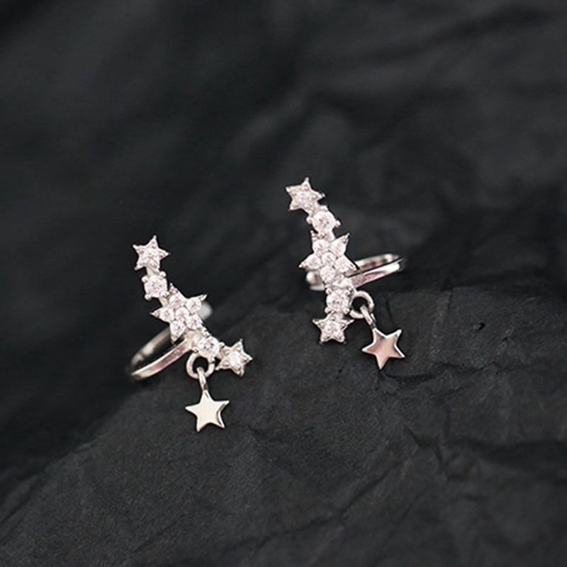 AT01 AT02 Anting Kupu butterfly bintang star mutiara manik aksen imitasi