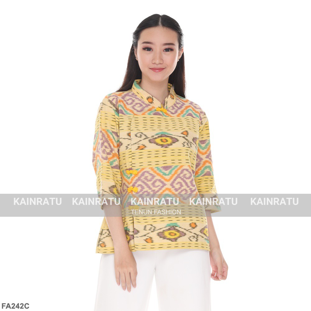 KAINRATU Baju Tenun Cantik Kekinian Shopee Indonesia