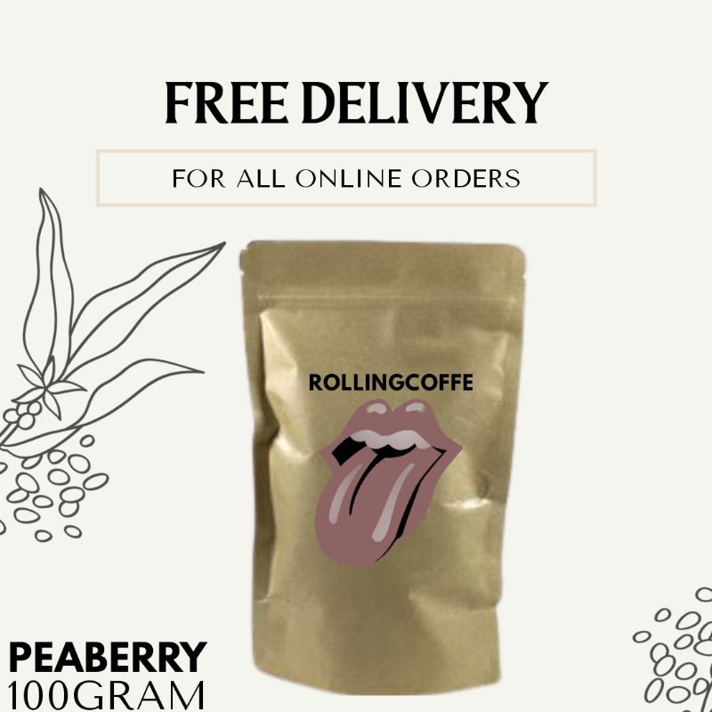 

KOPIPEABERRY 100GRAM PURE ARABIKA