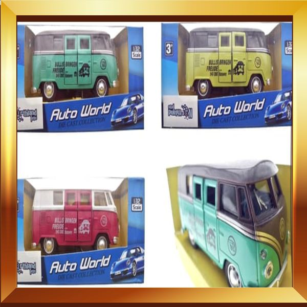 Murah Diecast VW Combi Volkswagen| skala 1:32 - Hijau