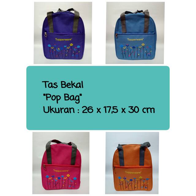 (LQ) Tas Bekal "Pop Bag"