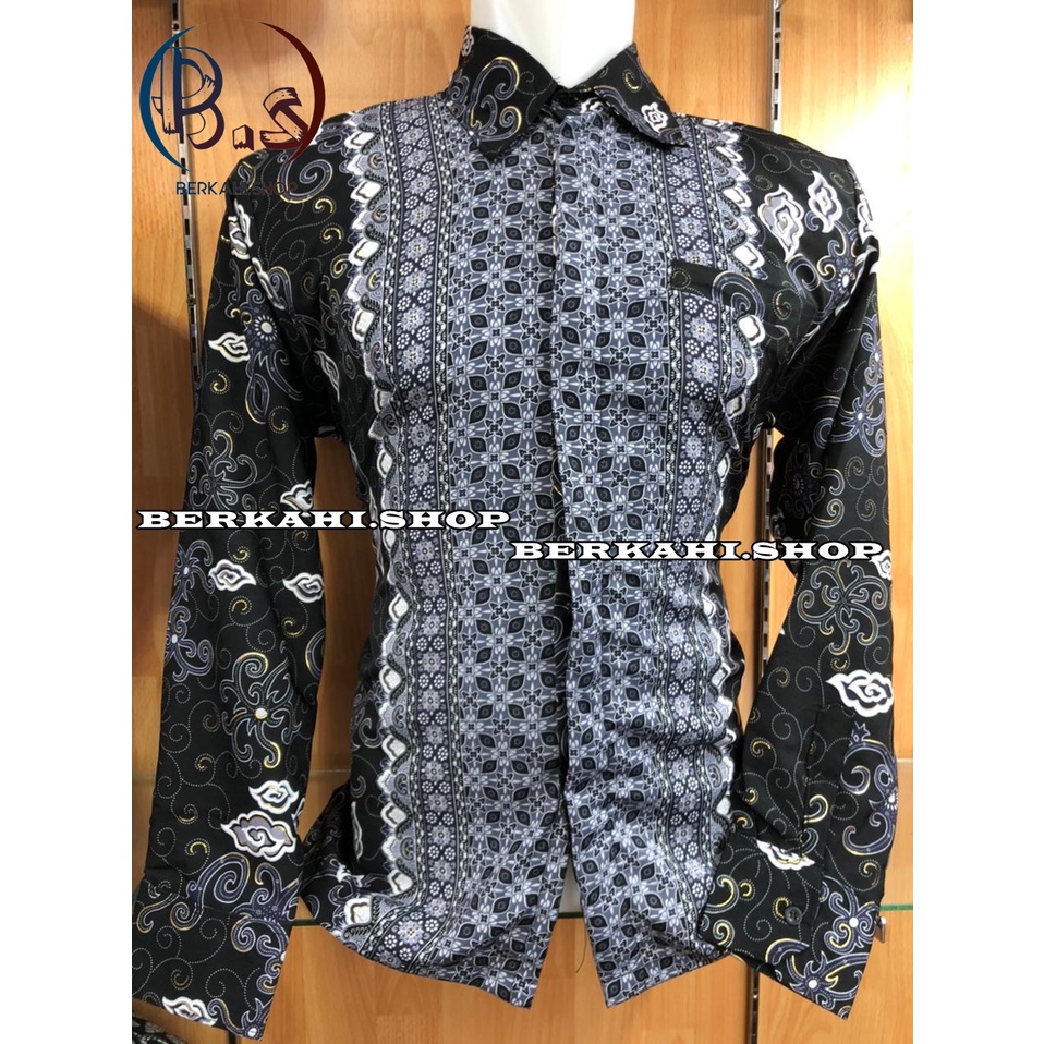 KEMEJA PANJANG BATIK / KEMEJA BATIK KEBAYA / KEMEJA BATIK LENGAN PANJANG / BATIK PRIA LENGAN PANJANG / BATIK PRIA / BATIK LENGAN PANJANG / BATIK COWOK TERBARU