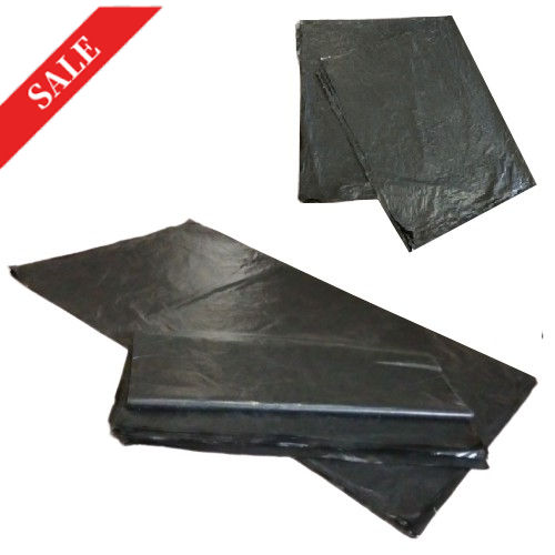 Plastik Lembaran Packing Plastik HDPE Hitam 100 x 60 Cm 12 Pcs