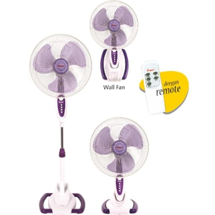 COSMOS Kipas Angin Stand Fan 3in1 16&quot; 16 SO88 Remote - Garansi 1 Tahun