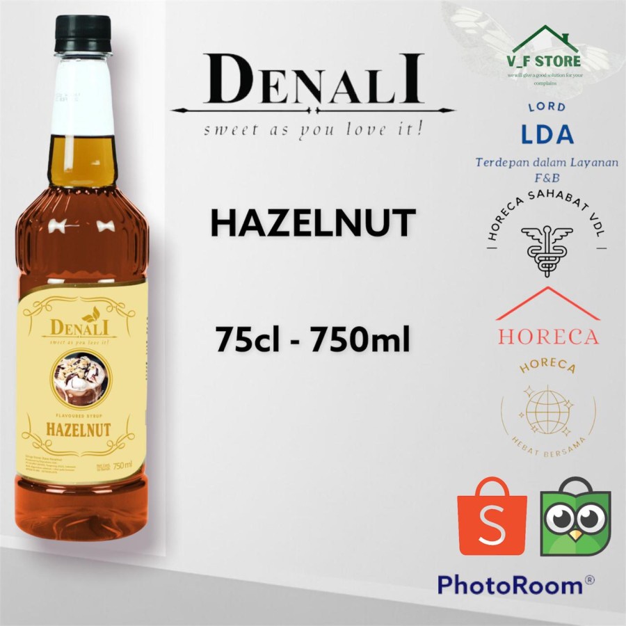 

Syrup Denali Rasa Hazelnut 750ml