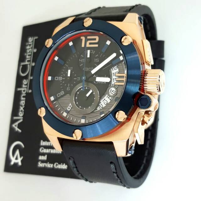 Alexandre Christie AC 6456 AC6456 MC BLRGBE jam pria