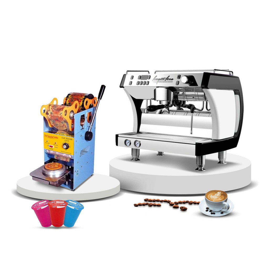 Paket Mesin Kopi Espresso Machine Cup - 51
