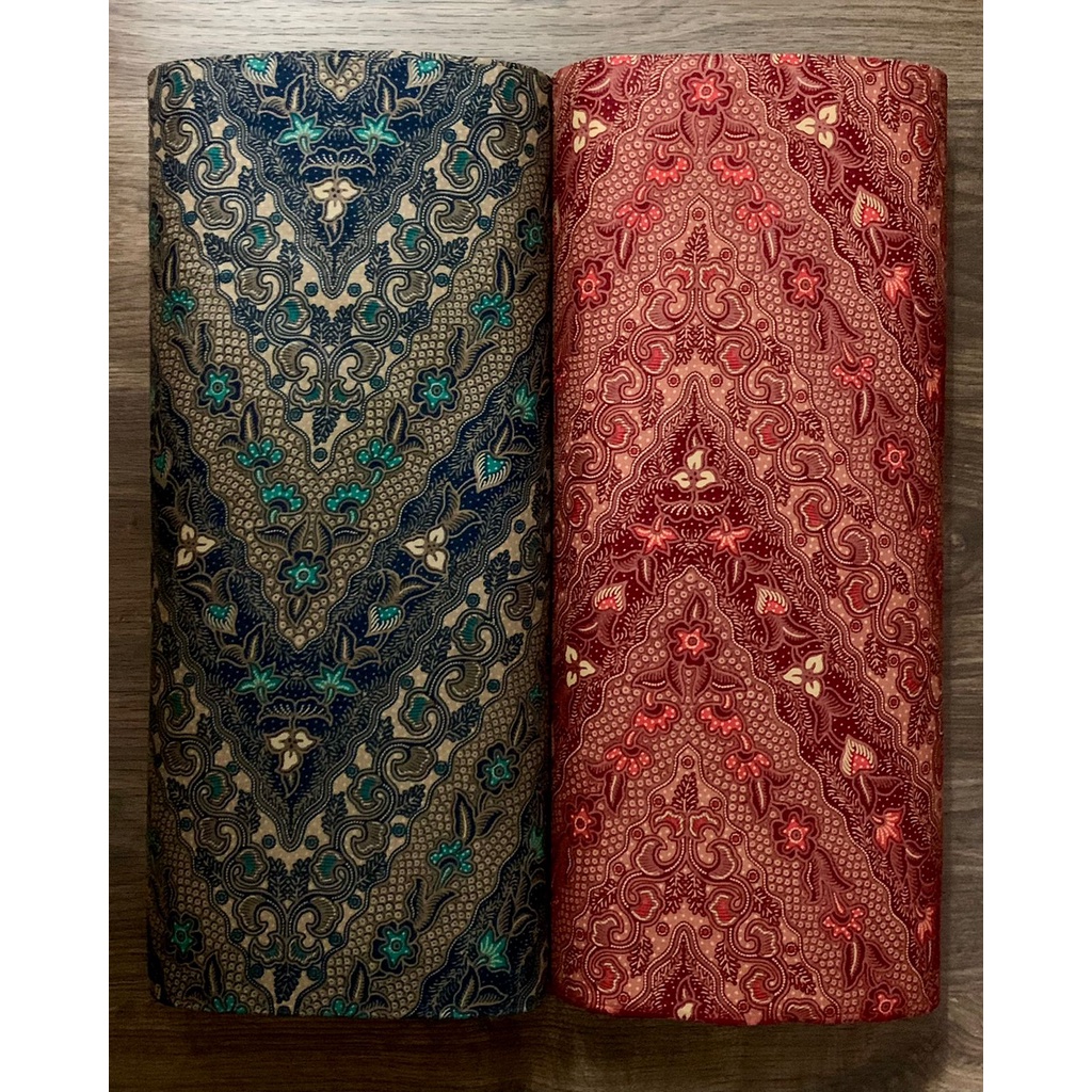 Kain Batik Printing BATU RADEN Bahan Katun Premium 86151 Meteran