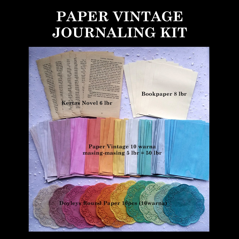 

PAPER VINTAGE JOURNALING PAPER VINTAGE JURNALING JOURNALING KIT JURNALING KIT PAPER JURNAL KERTAS JURNAL SCARFBOOK JURNALING KERTAS JURNAL MURAH KERTAS JURNALING KIT BUJO