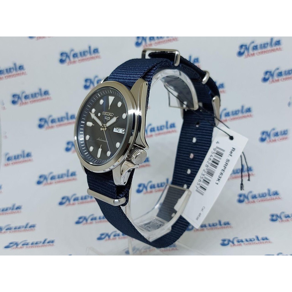 Seiko 5 Sports SRPE63K1 Automatic Blue Dial - Jam Tangan Pria SRPE63