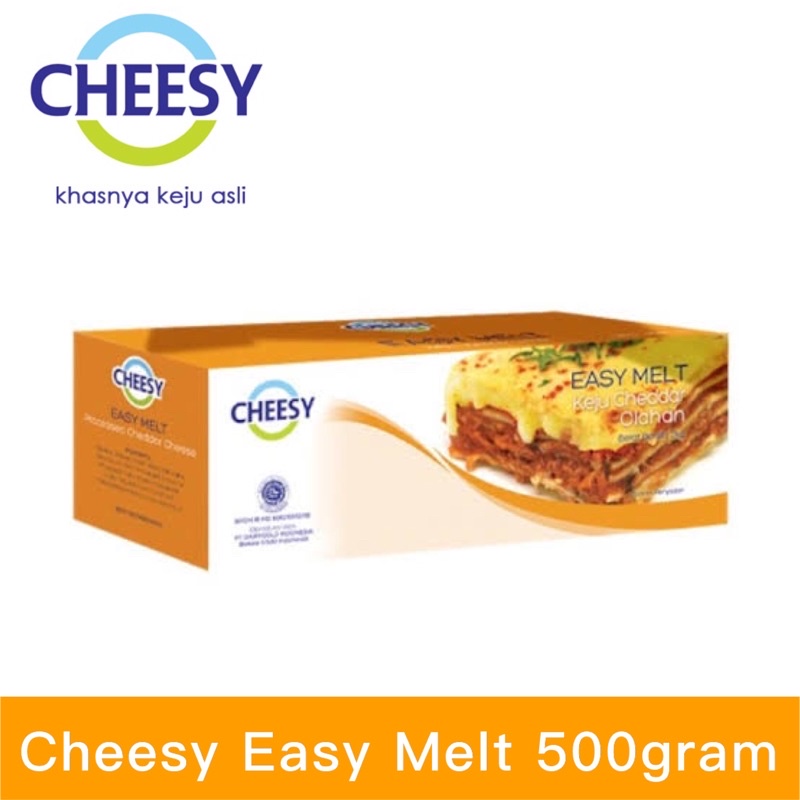 

Cheesy EASY MELT 480GR - Keju Quick Melted Cheese