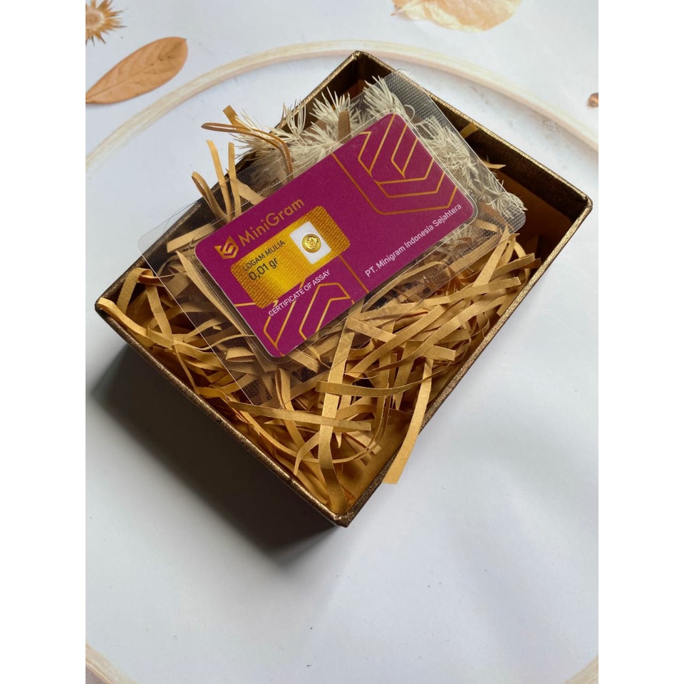 MINIGRAM 0,005 Gram Logam Mulia Merchandise 24 Karat / MERCHANDISE MINI GOLD-7