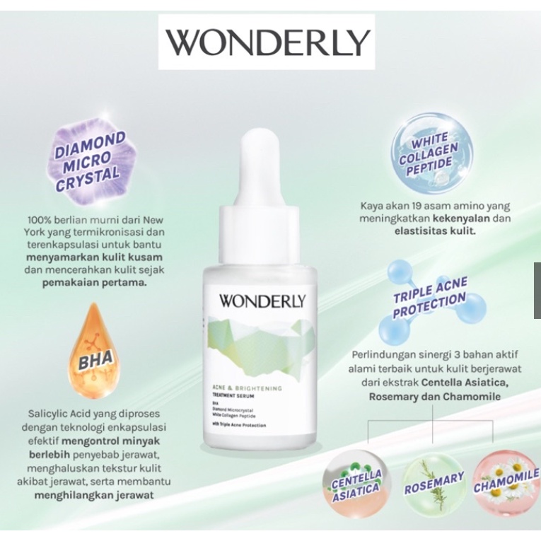 WONDERLY Brightening Face Serum