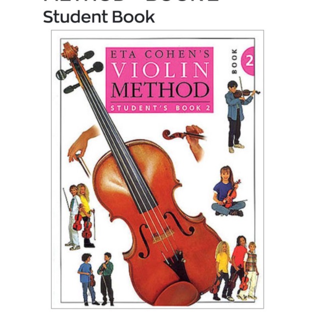 Buku biola Eta Cohen's Violin Method student book tersedia level 1 2 dan 3 Buku biola