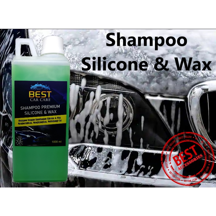 Shampoo Silicone Wash Wax Shampo Kilap Mobil Motor 722