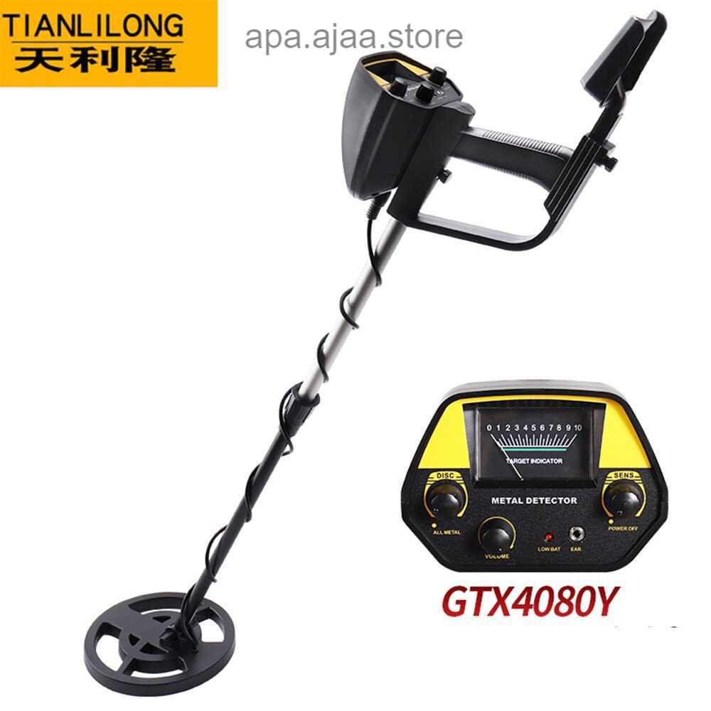 Terbaru TIANLILONG Pendeteksi Logam Metal Gold Silver Detector 9V - GTX4080Y Harga Grosir