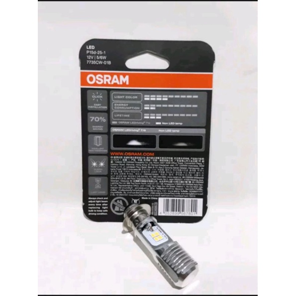 OSRAM LED T19 - LED OSRAM T19 ARUS AC DC ORIGINAL