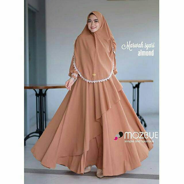 DRESS MUSLIM, baju wanita, baju gamis, dress, gamis, Baju gamis, fashion wanita, MARWAH SYARI Vol 2