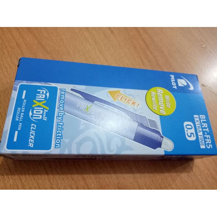 

OPEN SALE PULPEN PEN FRIXION PILOT 0.5 BIRU CLICKER ( BISA DIHAPUS )