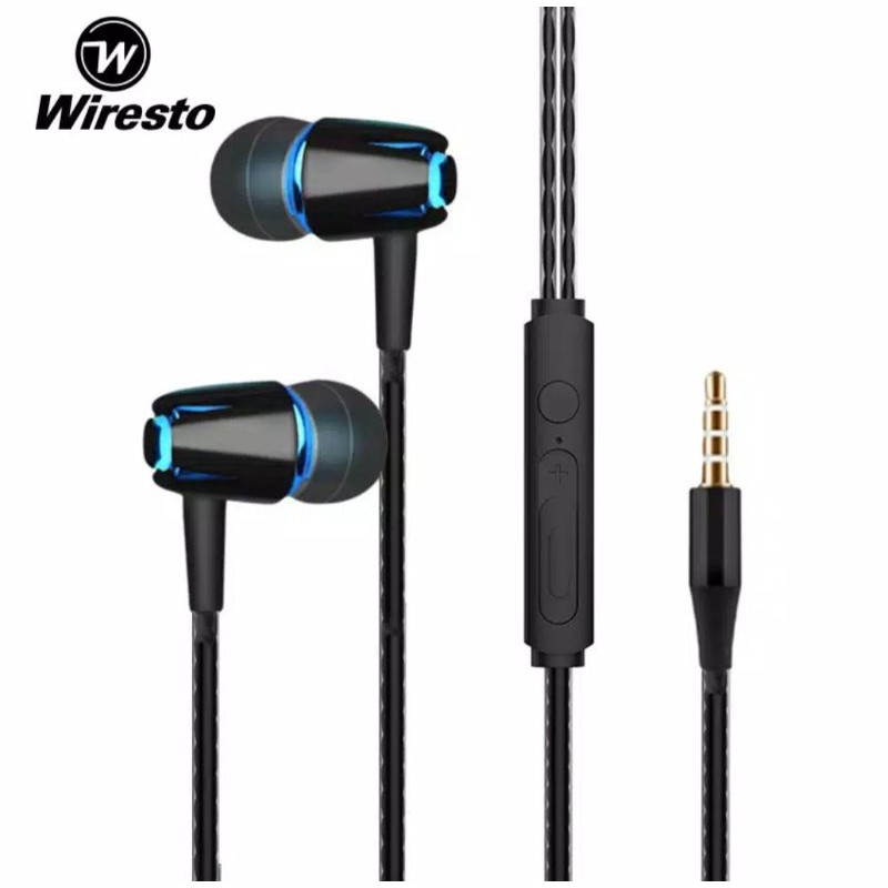 Earphone Wired HiFi Noise Canceling dengan Noise Cancelling