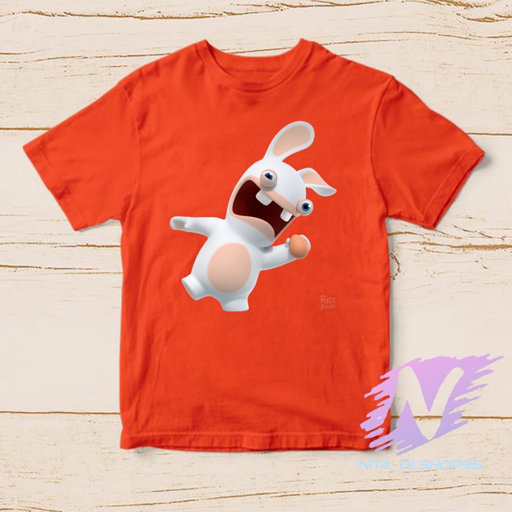 kaos rabbids kartun anak baju kaos kartun rabbit