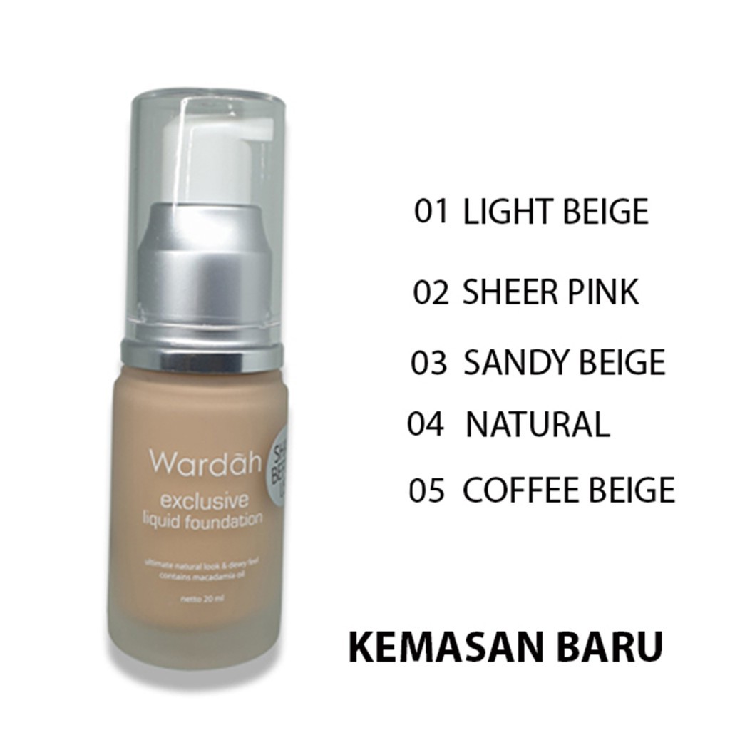 Wardah exclusive Liquid foundation