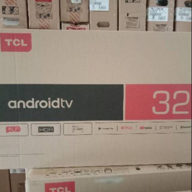 TV LED 32 INCH TCL 32A5plus 32A5+ 32A7 32A9 ANDROID 11 YOUTUBE GARANSI RESMI TIPE TERBARU REMOTE SDH BISA VOICE COMMAND