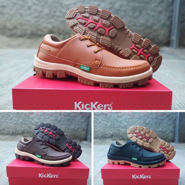SEPATU KULIT KICKERS CASUAL KICKERS PRIA 39-43