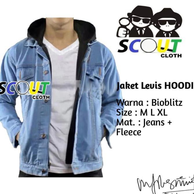 Jaket Jeans Jaket Levis Hoodie Ariel Jaket Ariel Jaket Distro Hudie "HARGA PROMO"