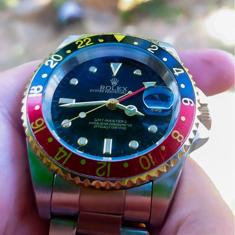 Jam Rolex GMT-Master II Coke 16710 ETA