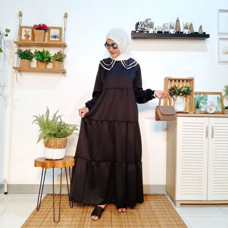 gamis terbaru/gamis cantik/gamis helena terbatu.