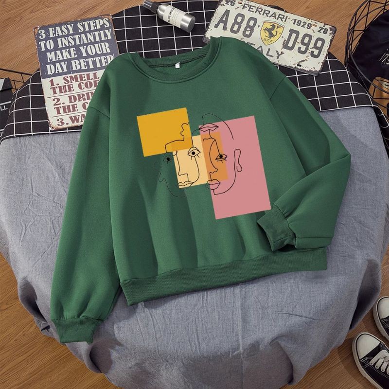 AESTHETIC SWEATER WANITA KEKINIAN TERMURAH
