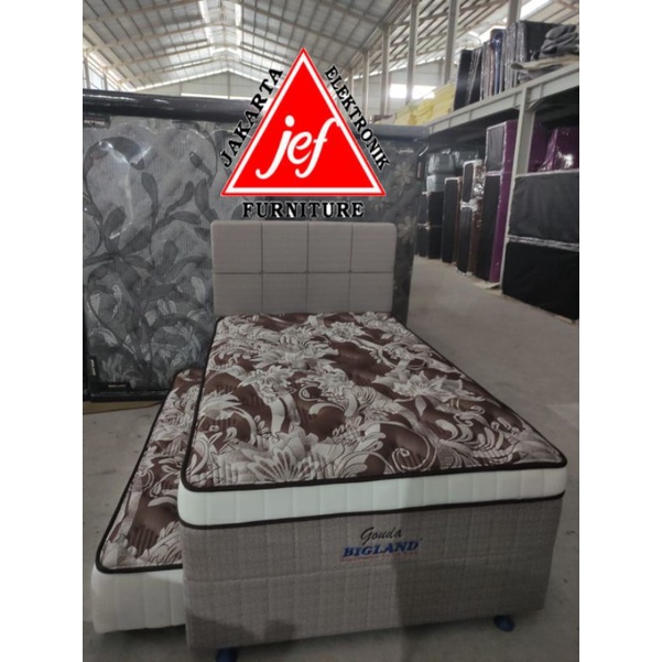 BIGLAND SPRINGBED TWINBED 2IN1 GAUDA 120X200