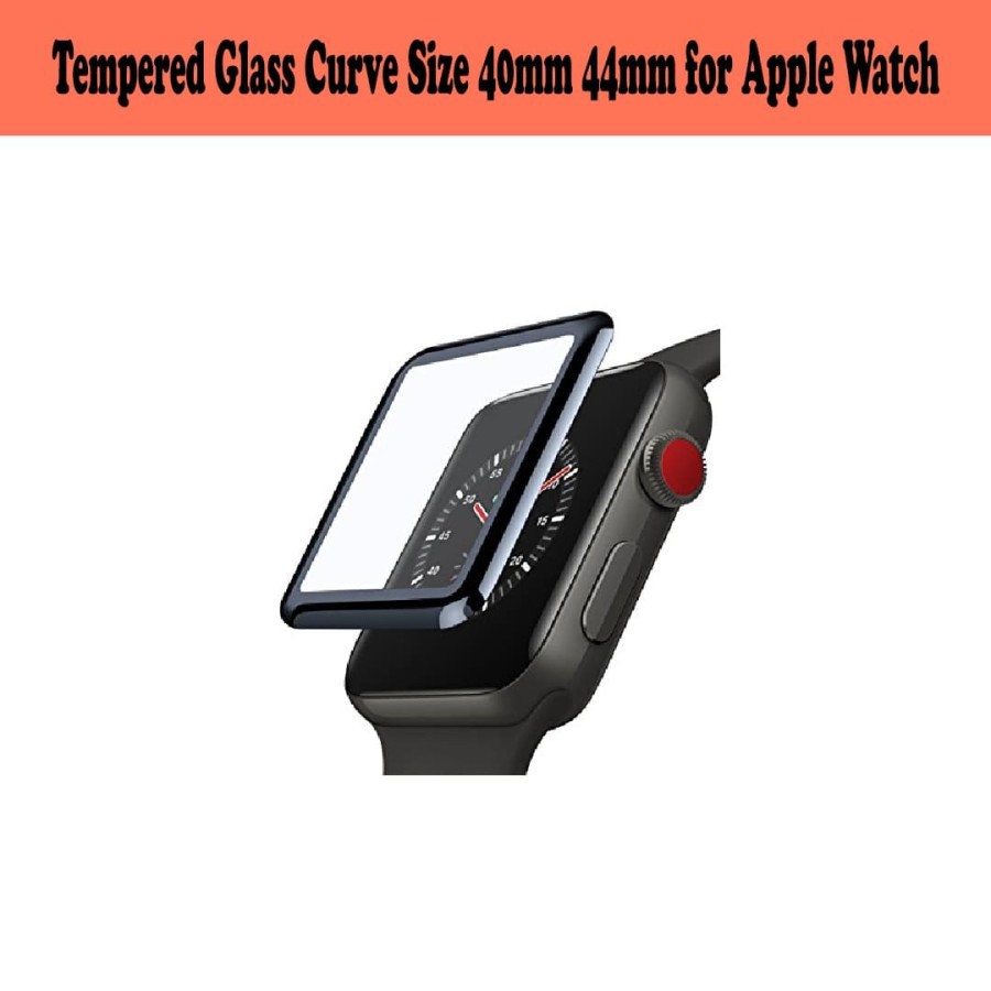 Tempered Glass Screen Protector 44mm 40mm Apple Watch Series 4 Full Ed