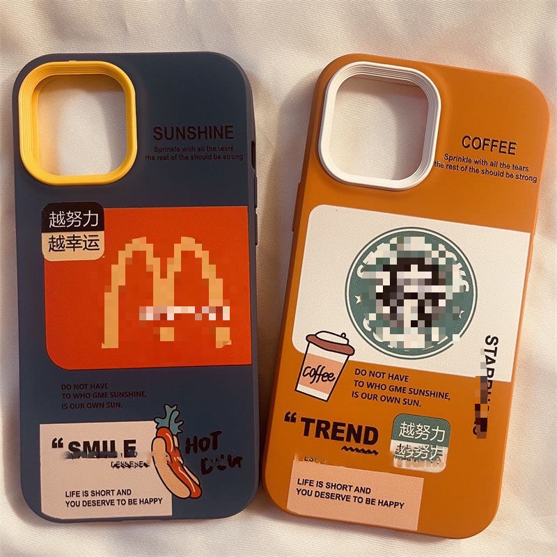 Soft Case Silikon Desain Makanan yummy Untuk iphone 7 8 Plus X Xs Xr 13 12 11 Pro Max