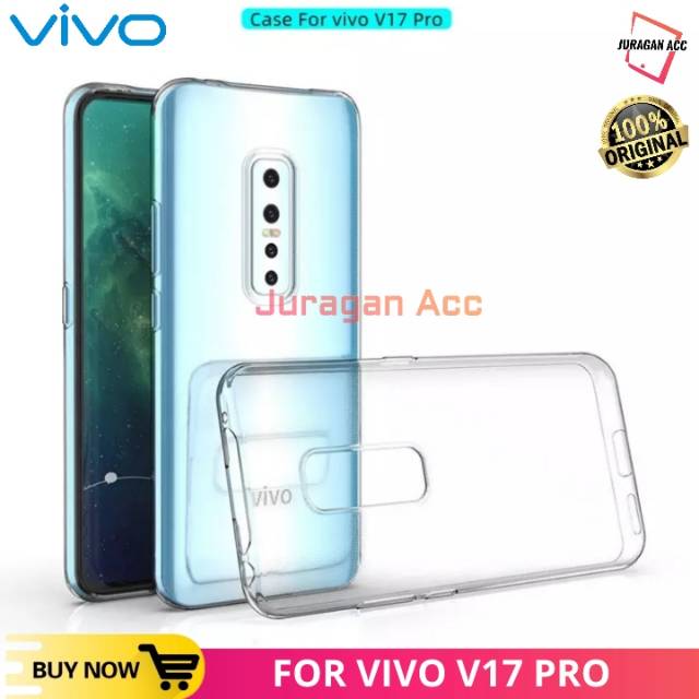 PREMIUM CASE CLEAR HD VIVO V17 PRO SOFTCASE BENING VIVO V17PRO ORIGINAL