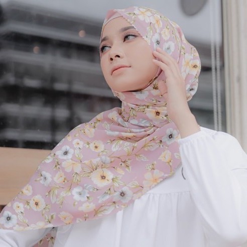 Hijab Pasmina kode Cila fLowers Hot Sale