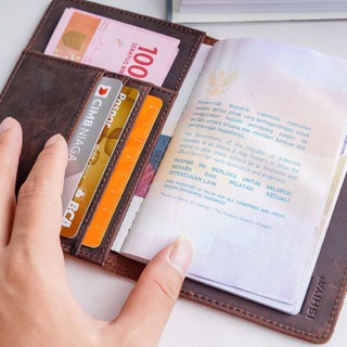 DOMPET SAMPUL PASPORT GARUDA INDONESIA KULIT ASLI PREMIUM 
